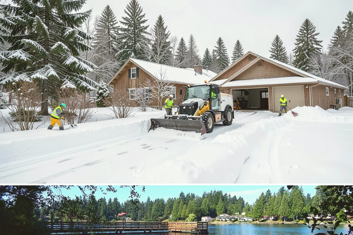 Traction Control Treatment in Federal Way, King County, WA - Traction control treatment runs throughout winter, with peak demand during freeze-thaw mornings from December to February.