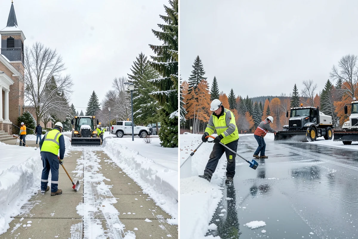 Traction Control Treatment in Kenmore, King County, WA - Identify the highest-risk pedestrian and vehicle routes