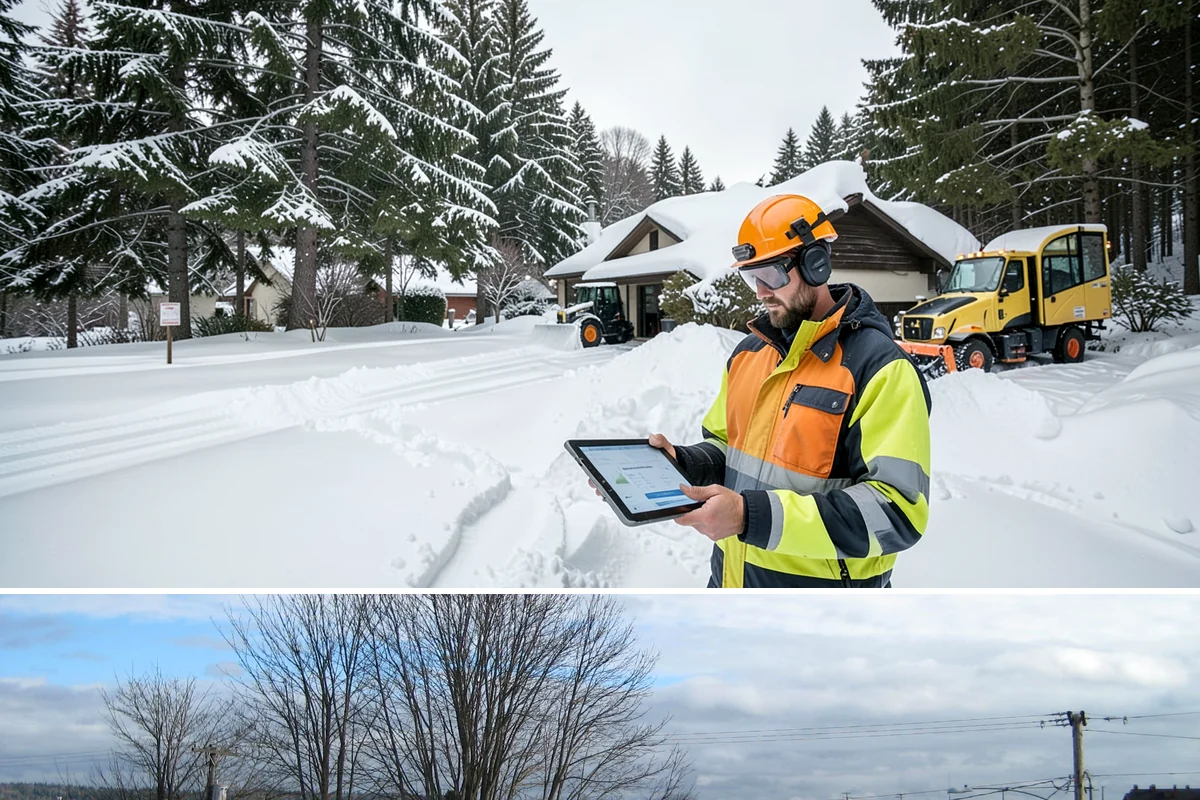 Traction Control Treatment in Langley, Island County, WA - Traction control treatment runs throughout winter, with peak demand during freeze-thaw mornings from December to February.
