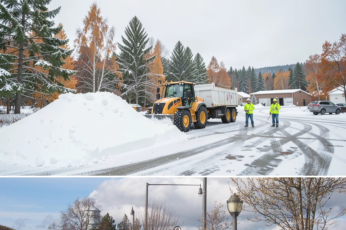 Traction Control Treatment in Marysville, Snohomish County, WA - Traction control treatment runs throughout winter, with peak demand during freeze-thaw mornings from December to February.