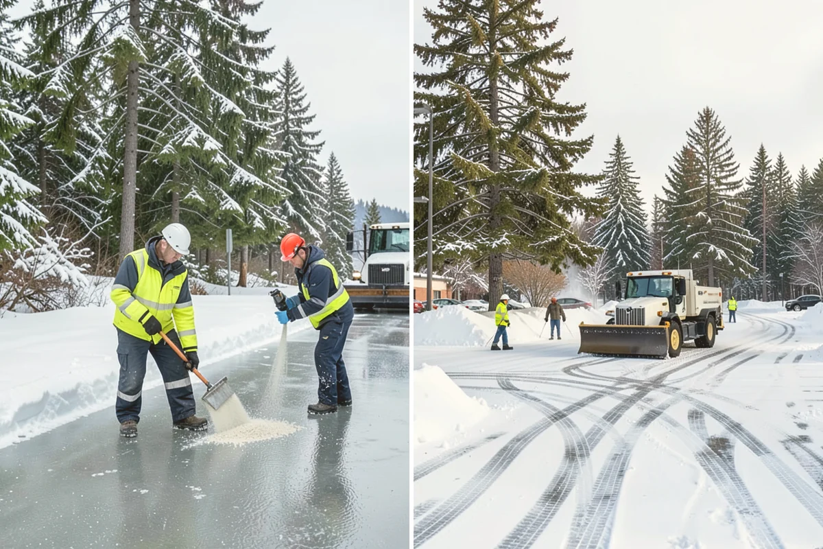 Traction Control Treatment in Milton, King County, WA - Identify the highest-risk pedestrian and vehicle routes
