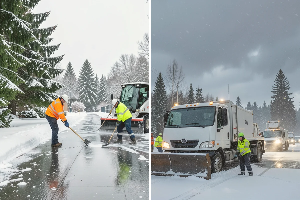 Traction Control Treatment in Newcastle, King County, WA - Identify the highest-risk pedestrian and vehicle routes