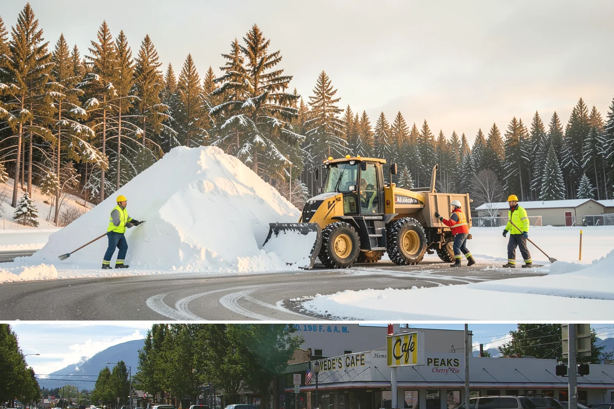 Traction Control Treatment in North Bend, King County, WA - Traction control treatment runs throughout winter, with peak demand during freeze-thaw mornings from December to February.