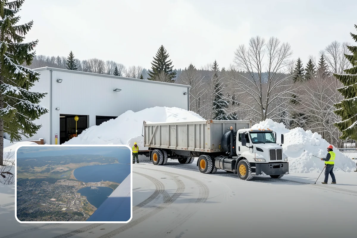 Traction Control Treatment in Oak Harbor, Island County, WA - Combines instant abrasive grip with gradual chemical melting