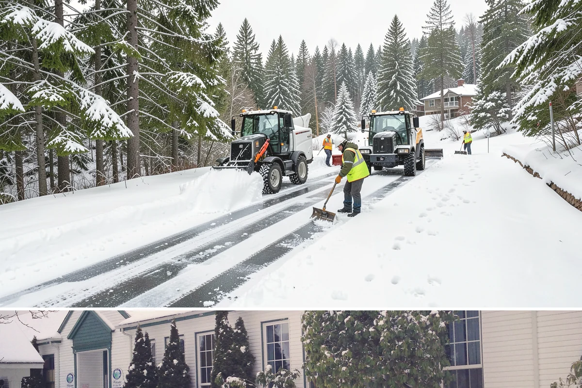 Traction Control Treatment in Pacific, King County, WA - Traction control treatment runs throughout winter, with peak demand during freeze-thaw mornings from December to February.