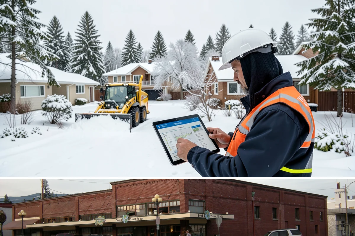 Traction Control Treatment in Sedro-Woolley, Skagit County, WA - Traction control treatment runs throughout winter, with peak demand during freeze-thaw mornings from December to February.