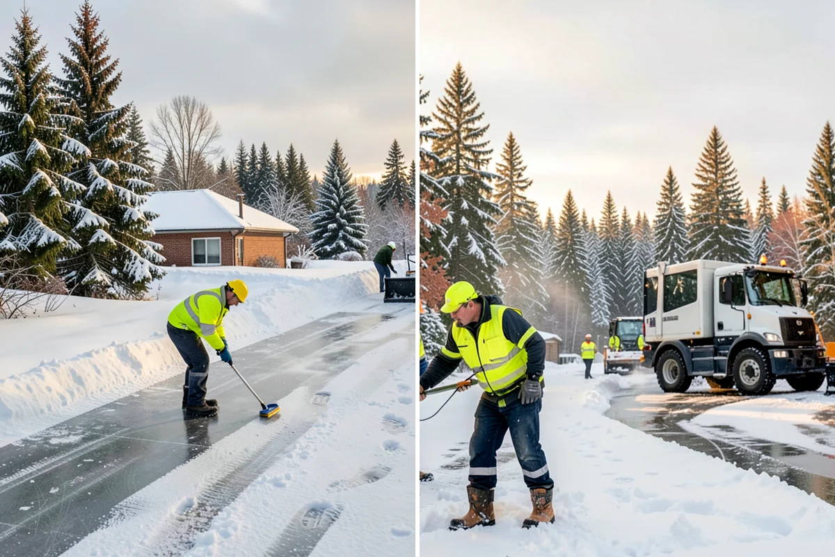 Traction Control Treatment in Shoreline, King County, WA - Identify the highest-risk pedestrian and vehicle routes