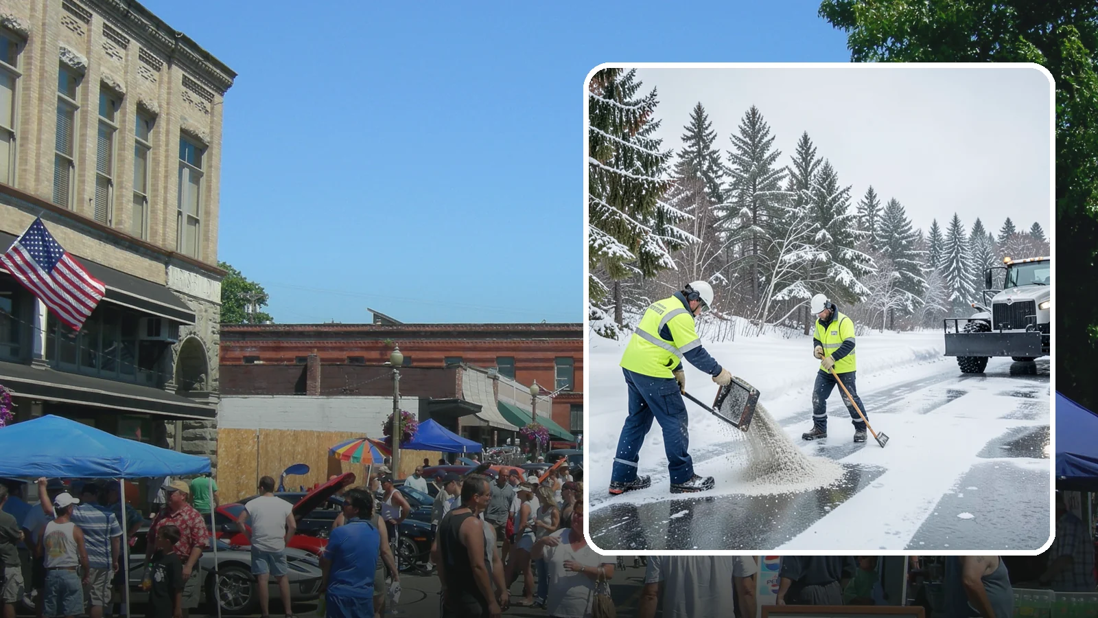 Traction Control Treatment in Snohomish, Snohomish County, WA - Traction control treatment combines abrasives and targeted deicer to keep high-risk walking and driving surfaces safe underfoot.