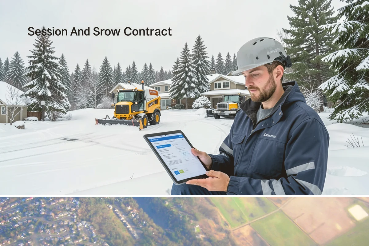 Tractor Snow Removal in Algona, King County, WA - Tractor clearing is most in demand for rural properties during the December-to-February snow season.