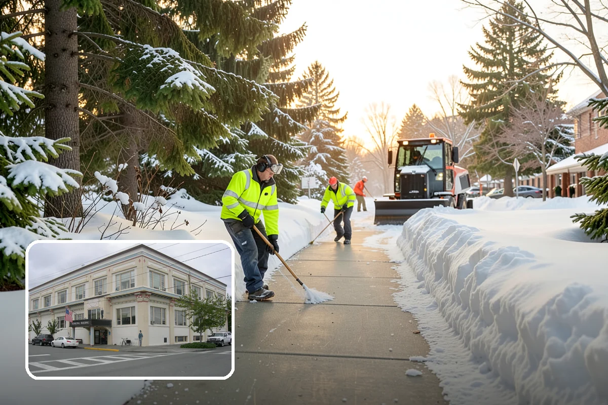 Tractor Snow Removal in Anacortes, Skagit County, WA - Efficient clearing of long drives and paths