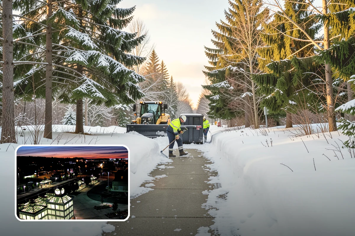 Tractor Snow Removal in Auburn, King County, WA - Efficient clearing of long drives and paths