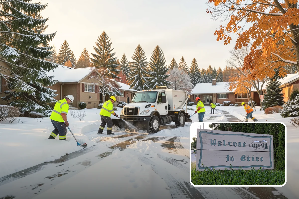 Tractor Snow Removal in Brier, Snohomish County, WA - Efficient clearing of long drives and paths