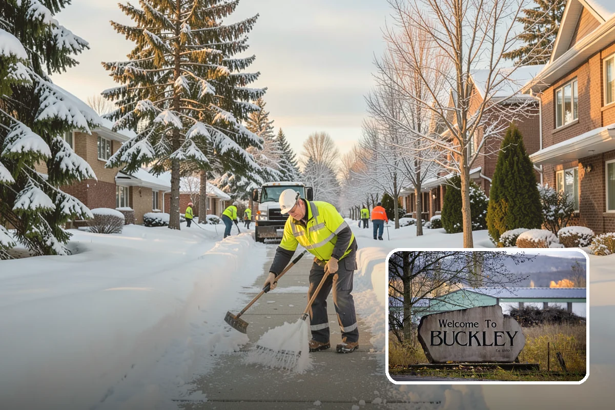 Tractor Snow Removal in Buckley, Pierce County, WA - Efficient clearing of long drives and paths