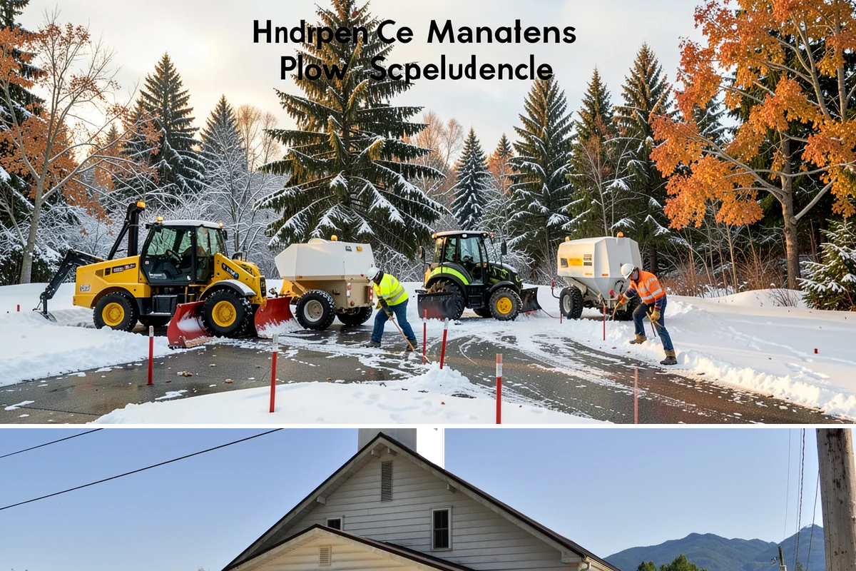Tractor Snow Removal in Concrete, Skagit County, WA - Tractor clearing is most in demand for rural properties during the December-to-February snow season.