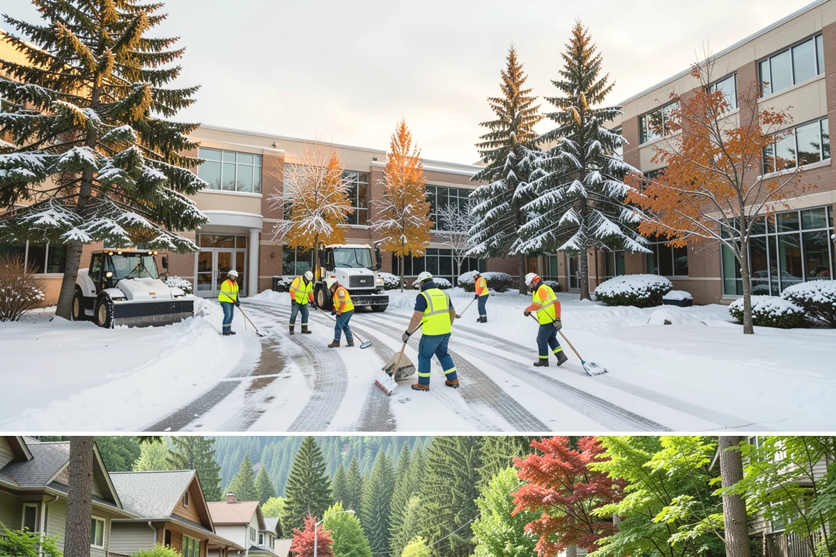 Tractor Snow Removal in Darrington, Snohomish County, WA - Tractor clearing is most in demand for rural properties during the December-to-February snow season.