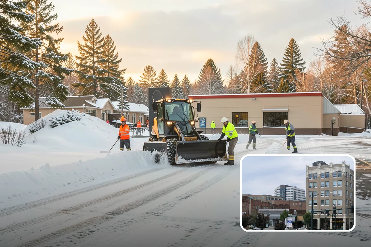 Tractor Snow Removal in Everett, Snohomish County, WA - Efficient clearing of long drives and paths