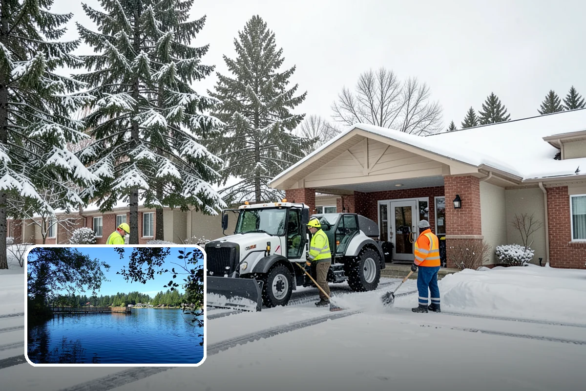 Tractor Snow Removal in Federal Way, King County, WA - Efficient clearing of long drives and paths