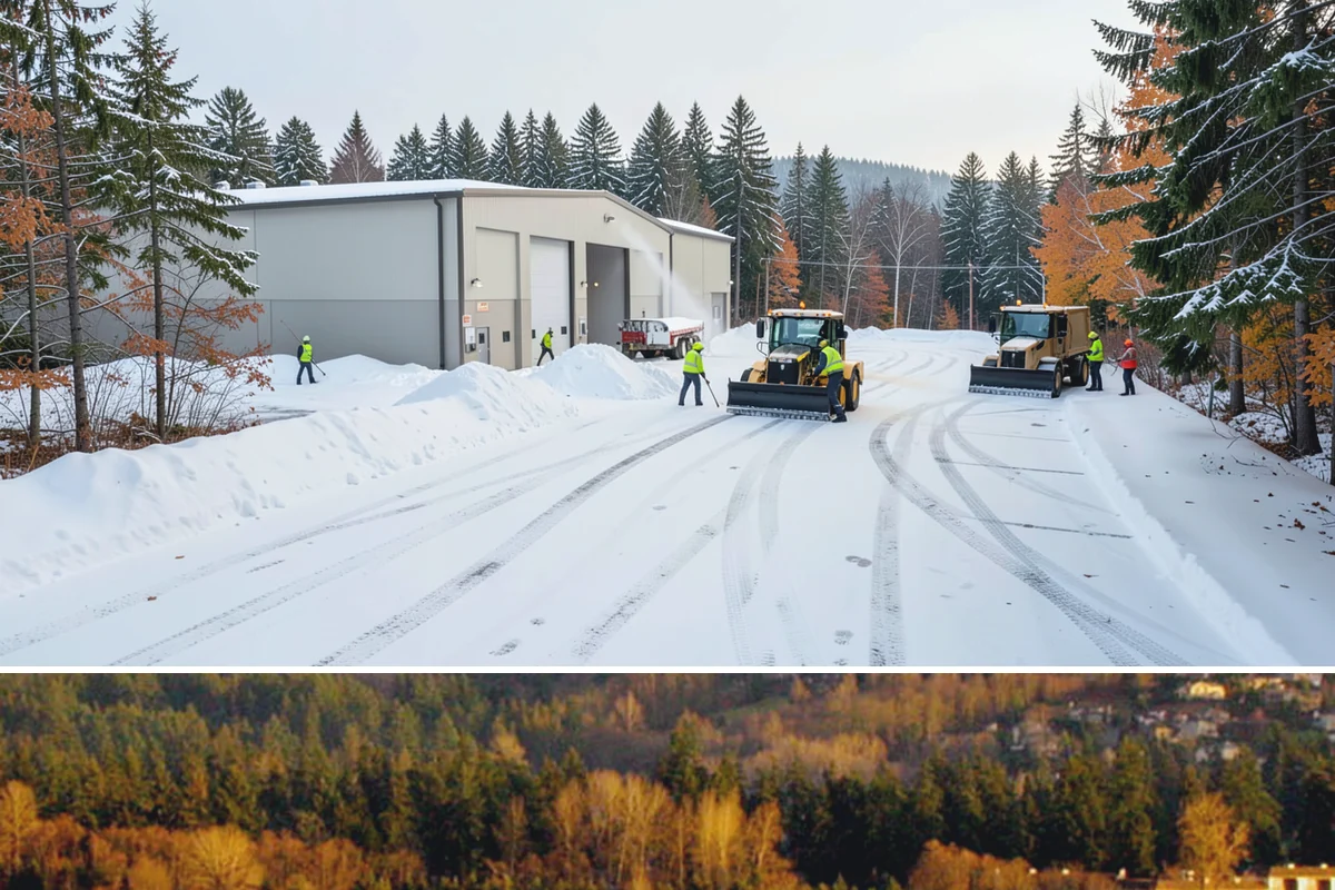Tractor Snow Removal in Kenmore, King County, WA - Tractor clearing is most in demand for rural properties during the December-to-February snow season.