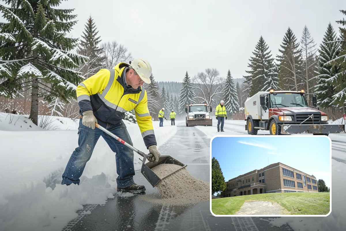 Tractor Snow Removal in Maple Valley, King County, WA - Efficient clearing of long drives and paths