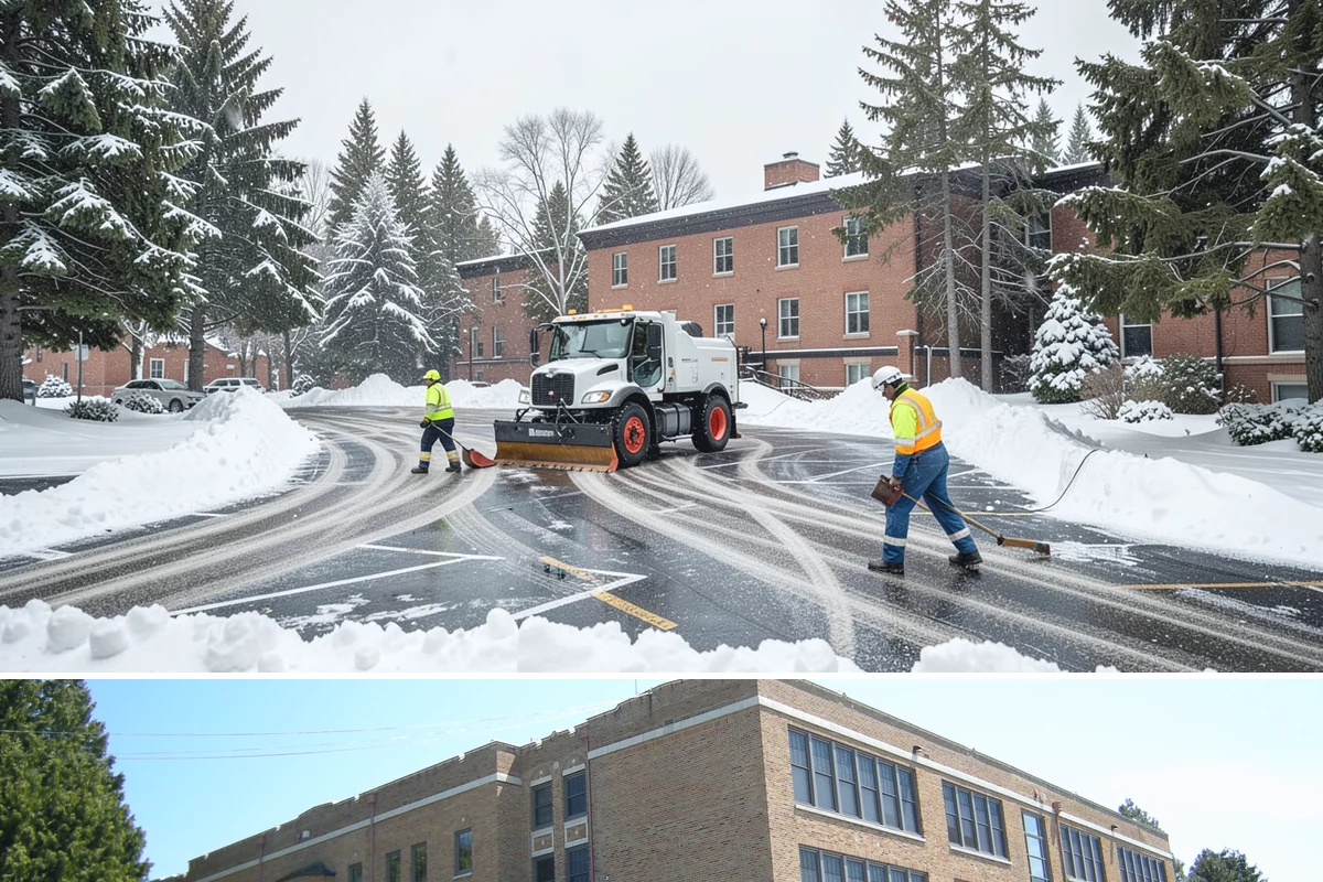 Tractor Snow Removal in Maple Valley, King County, WA - Tractor clearing is most in demand for rural properties during the December-to-February snow season.