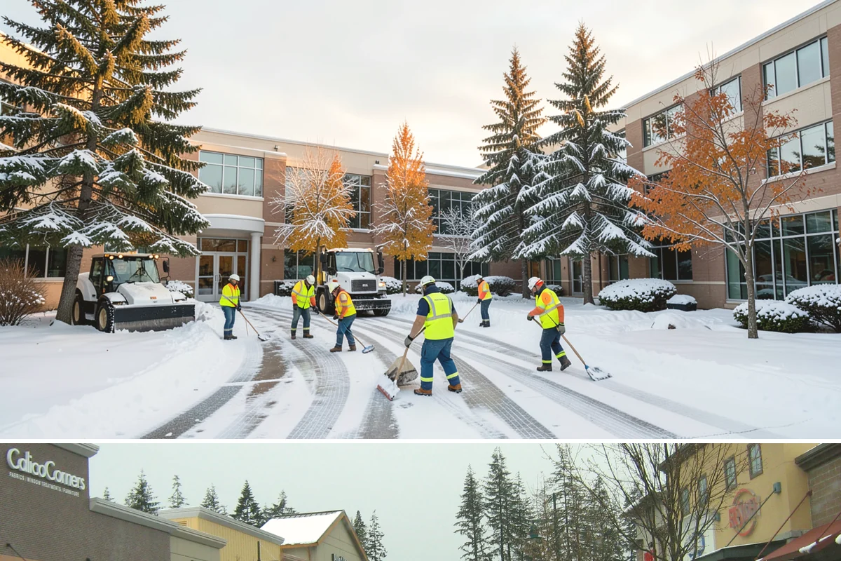 Tractor Snow Removal in Mill Creek, Snohomish County, WA - Tractor clearing is most in demand for rural properties during the December-to-February snow season.