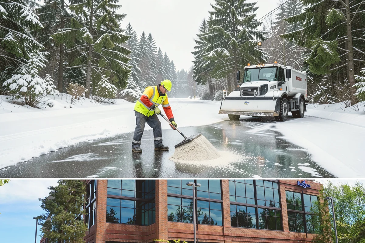 Tractor Snow Removal in Mountlake Terrace, Snohomish County, WA - Tractor clearing is most in demand for rural properties during the December-to-February snow season.
