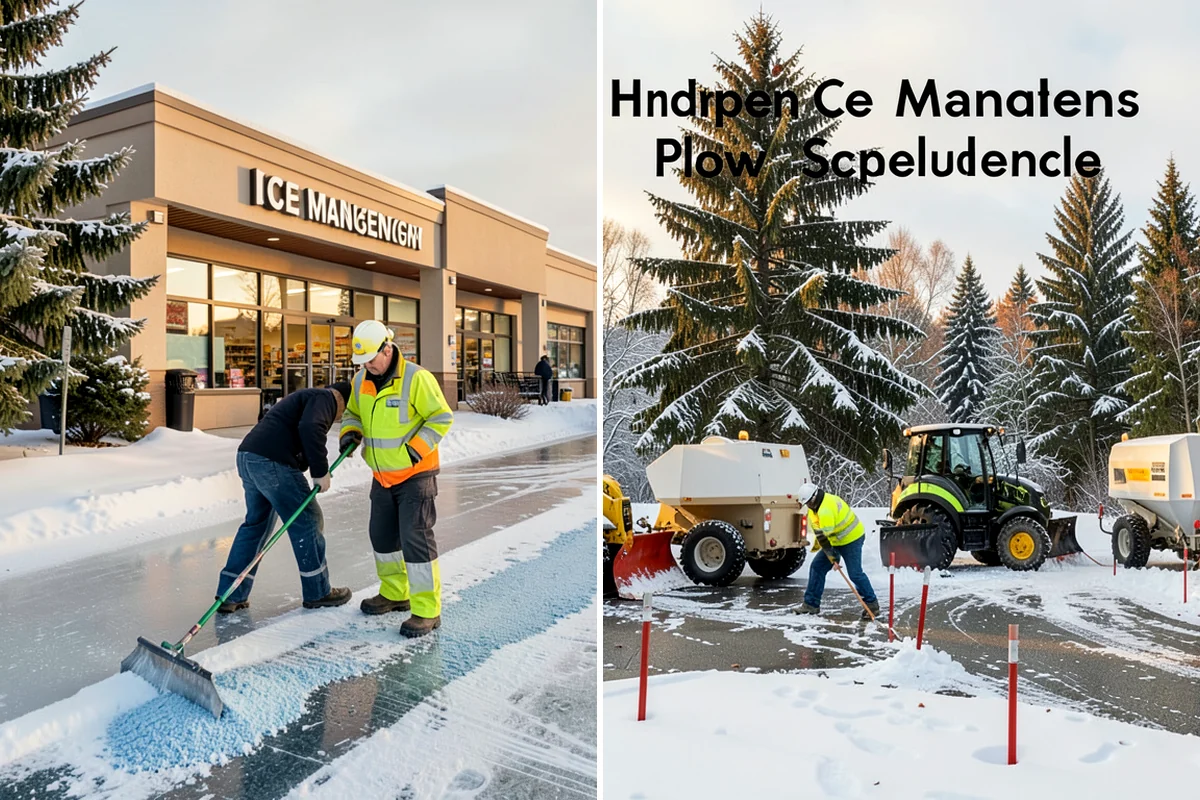 Tractor Snow Removal in Sedro-Woolley, Skagit County, WA - Review the route from drive to walkways