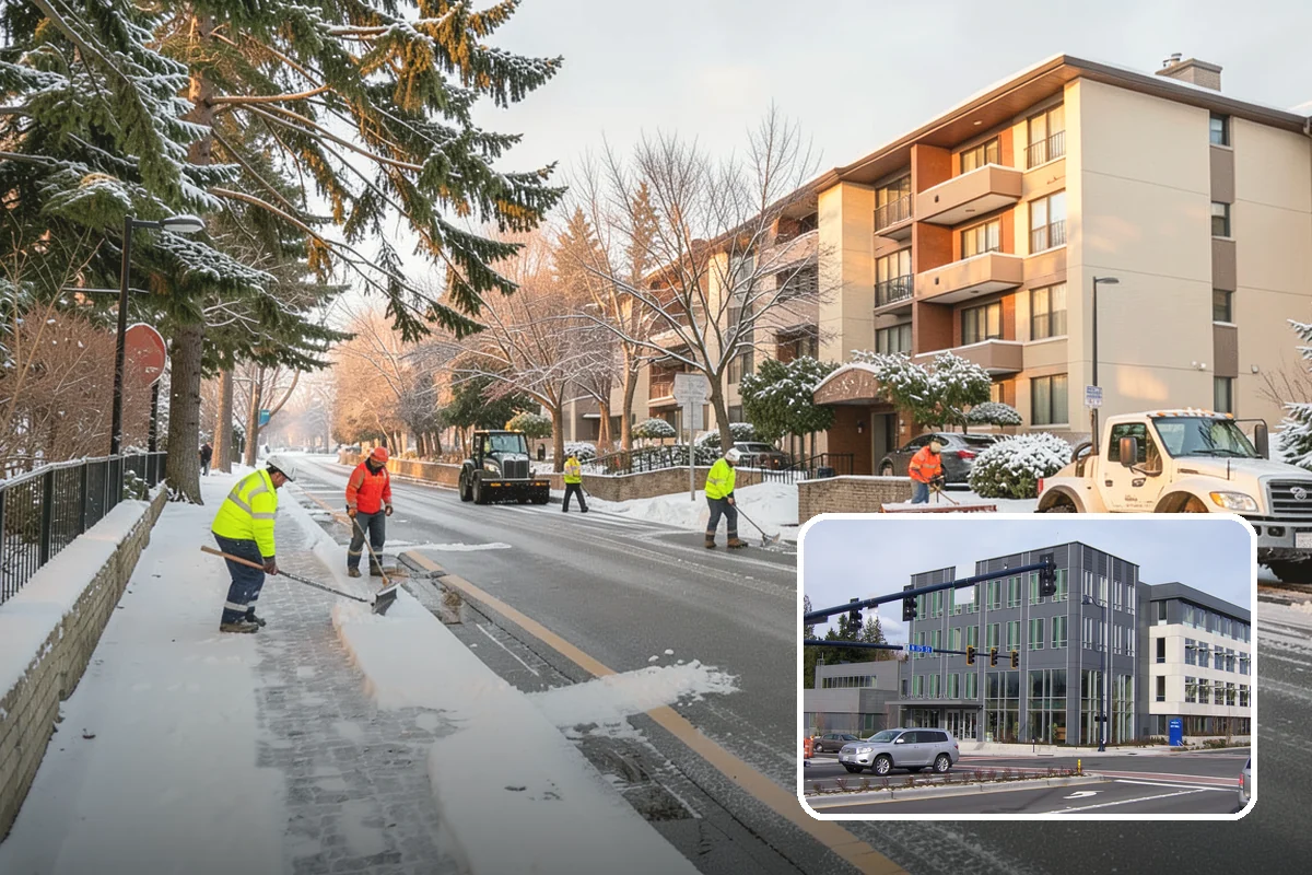 Tractor Snow Removal in Shoreline, King County, WA - Efficient clearing of long drives and paths