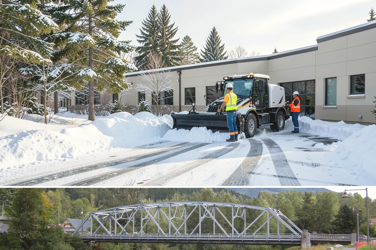 Tractor Snow Removal in Skykomish, King County, WA - Tractor clearing is most in demand for rural properties during the December-to-February snow season.