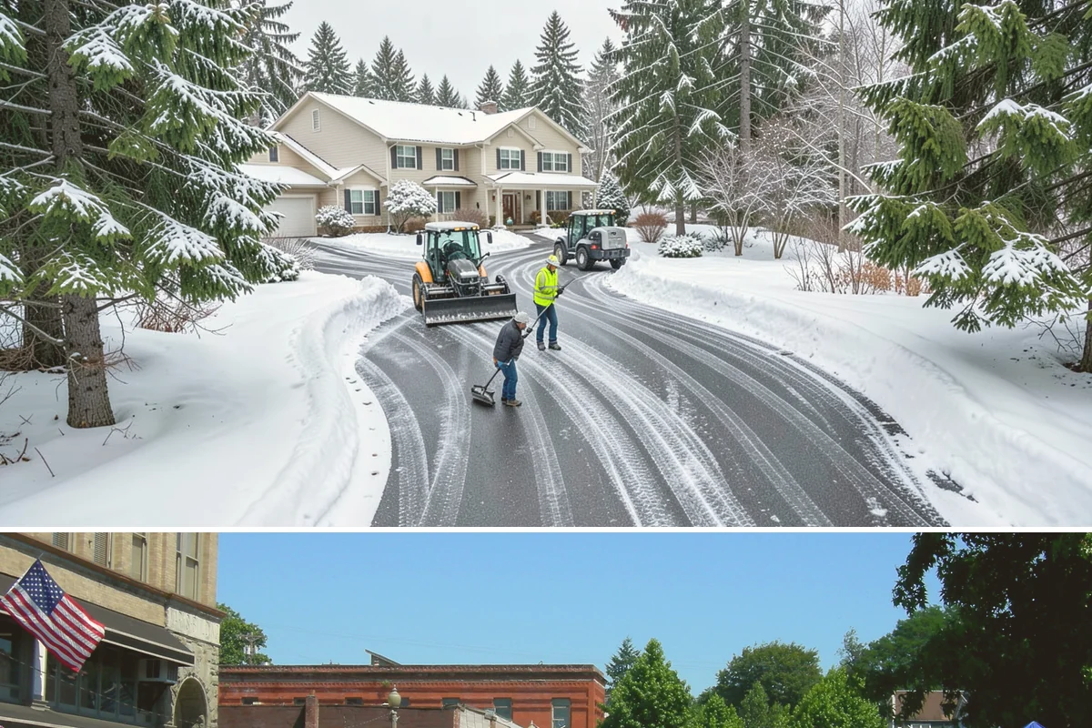Tractor Snow Removal in Snohomish, Snohomish County, WA - Tractor clearing is most in demand for rural properties during the December-to-February snow season.