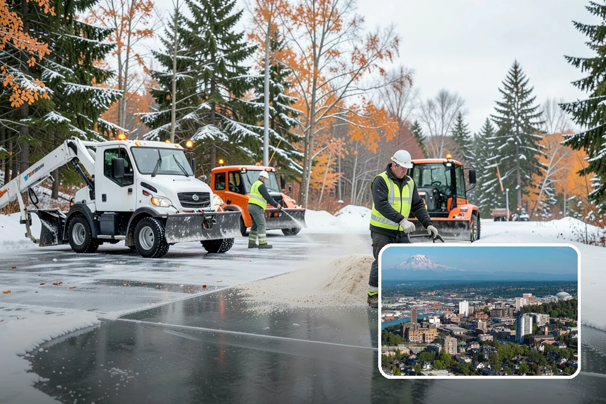Tractor Snow Removal in Tacoma, Pierce County, WA - Efficient clearing of long drives and paths