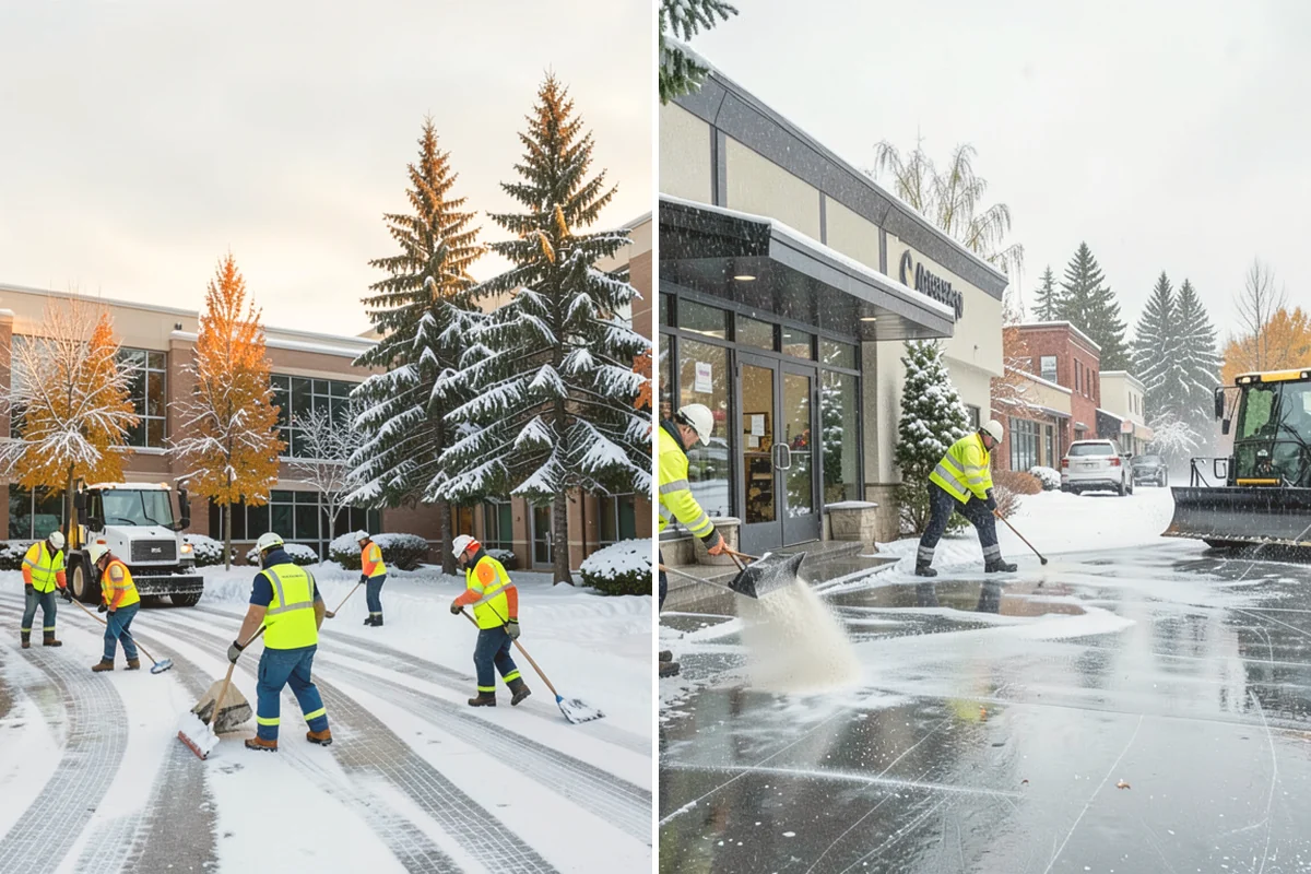 Trail Snow Removal in Algona, King County, WA - Clear the trail with path-width equipment or hand crews