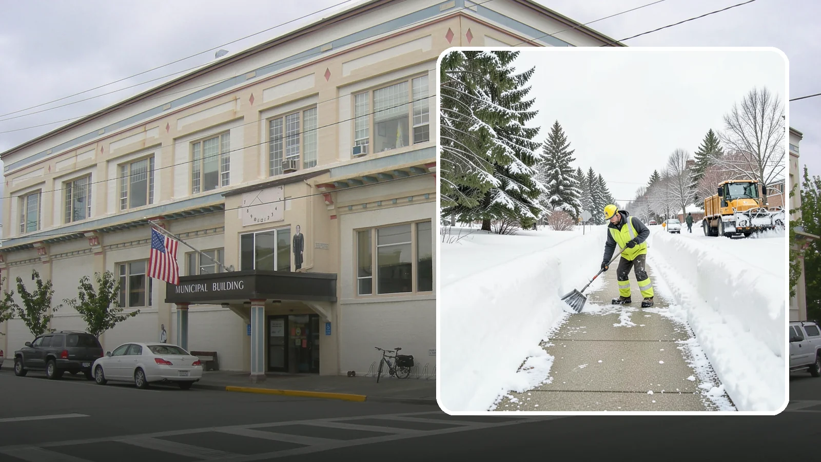 Trail Snow Removal in Anacortes, Skagit County, WA - Clearing of paved and soft-surface trails on campuses, parks, and HOAs so pedestrians keep a safe route in the snow.