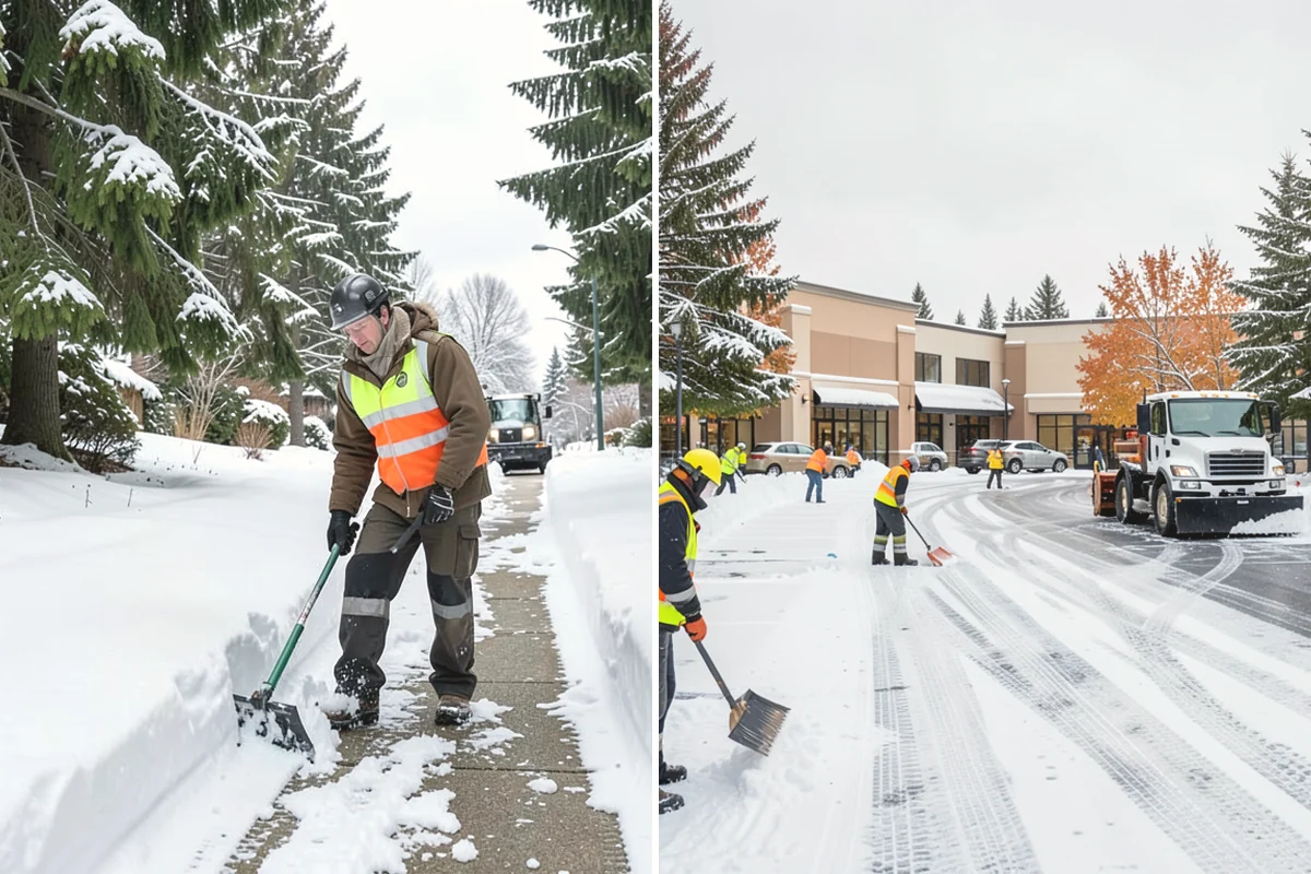 Trail Snow Removal in Anacortes, Skagit County, WA - Clear the trail with path-width equipment or hand crews