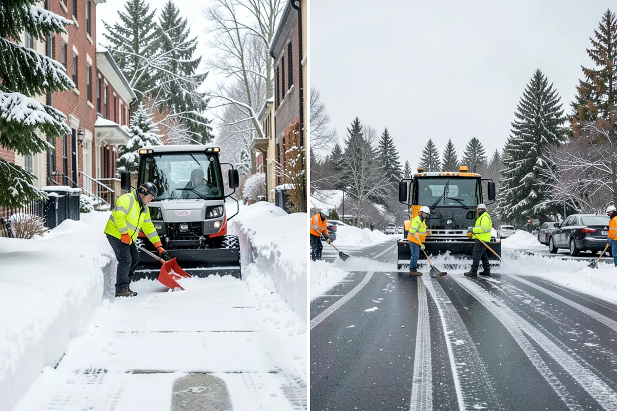 Trail Snow Removal in Arlington, Snohomish County, WA - Clear the trail with path-width equipment or hand crews