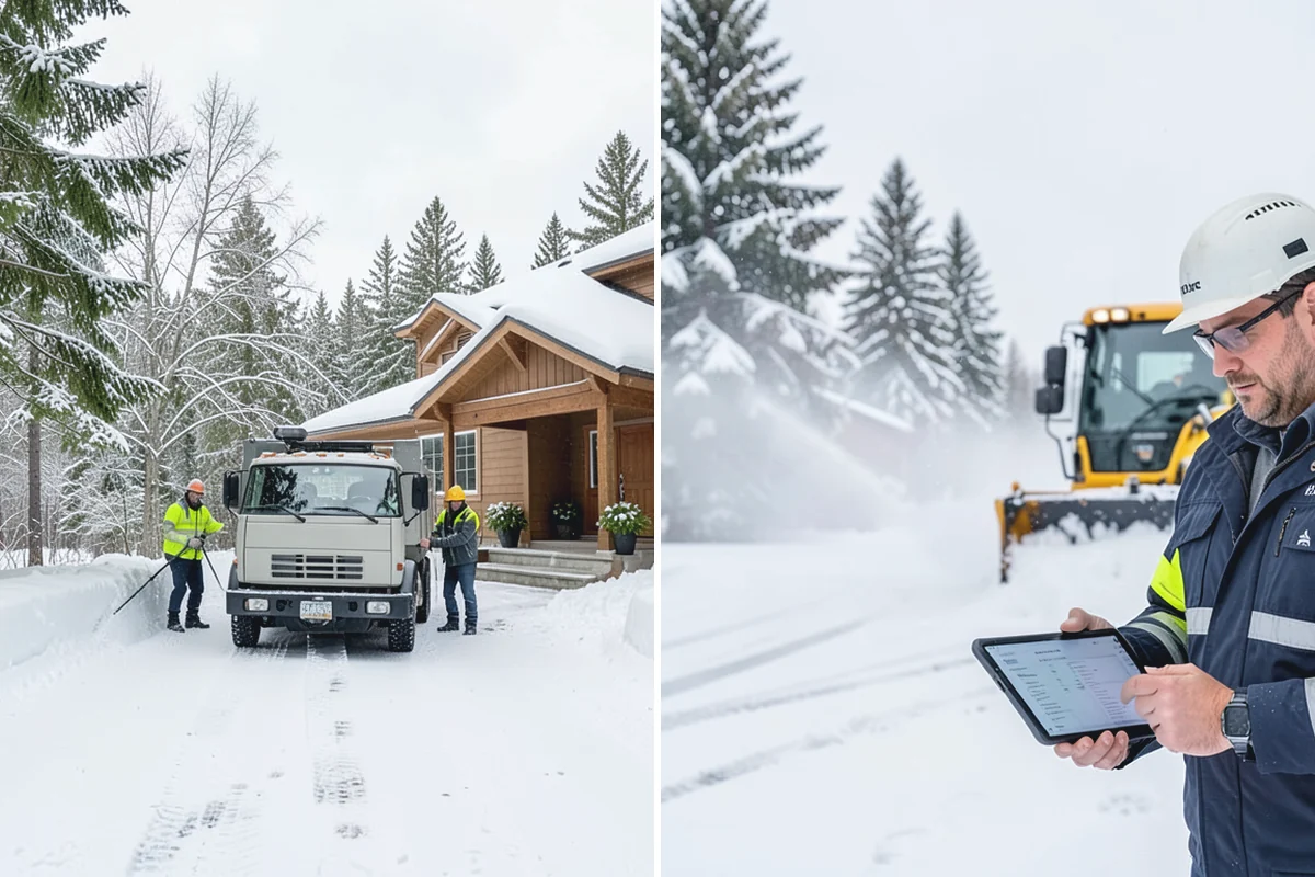 Trail Snow Removal in Auburn, King County, WA - Clear the trail with path-width equipment or hand crews