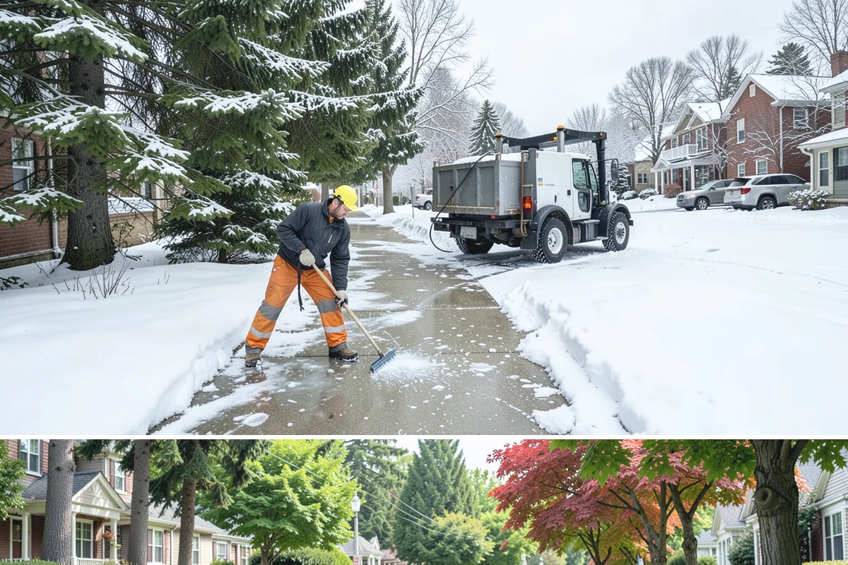 Trail Snow Removal in Beaux Arts Village, King County, WA - Schedule trail clearing for the duration of any lowland snow event, most often between December and February.