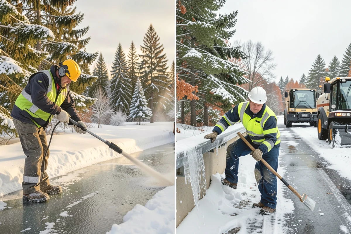 Trail Snow Removal in Black Diamond, King County, WA - Clear the trail with path-width equipment or hand crews