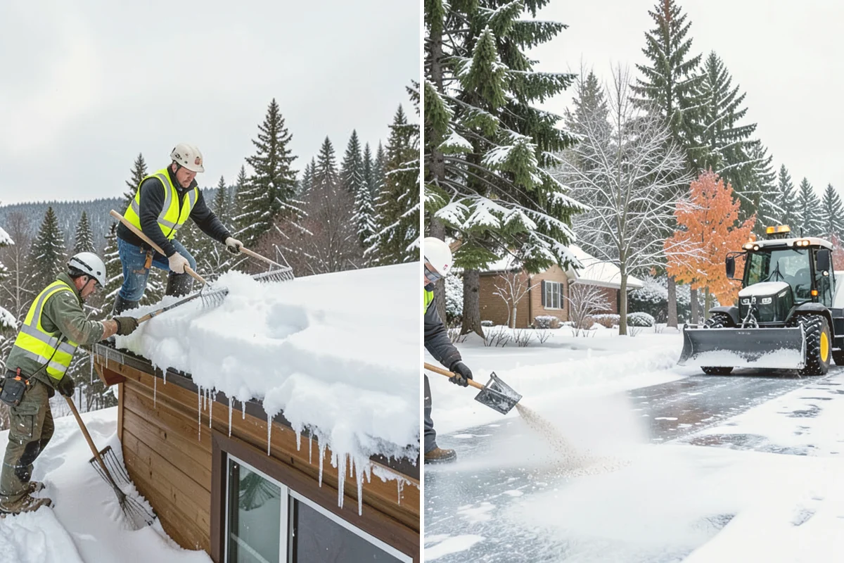 Trail Snow Removal in Bothell, King County, WA - Clear the trail with path-width equipment or hand crews