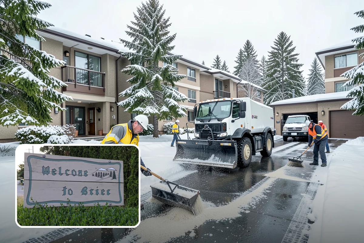 Trail Snow Removal in Brier, Snohomish County, WA - Restores safe pedestrian routes through shaded greenbelts