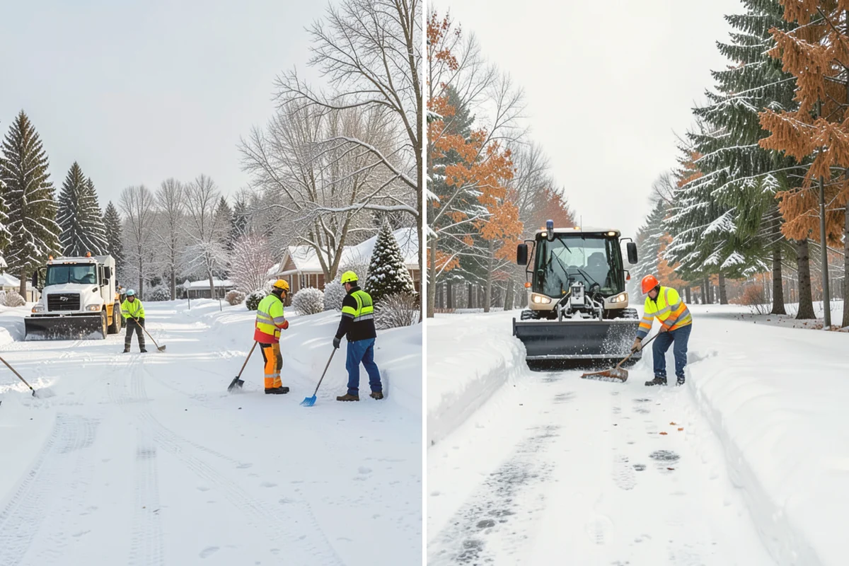 Trail Snow Removal in Brier, Snohomish County, WA - Clear the trail with path-width equipment or hand crews