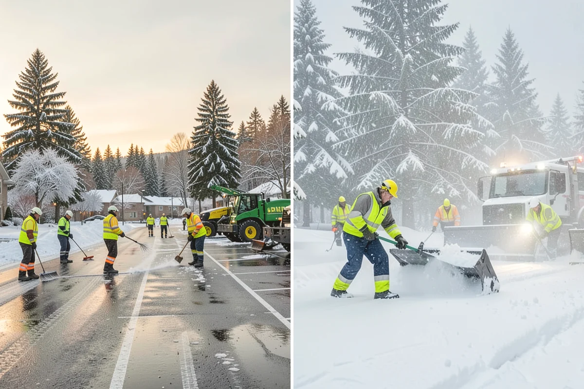 Trail Snow Removal in Burlington, Skagit County, WA - Clear the trail with path-width equipment or hand crews