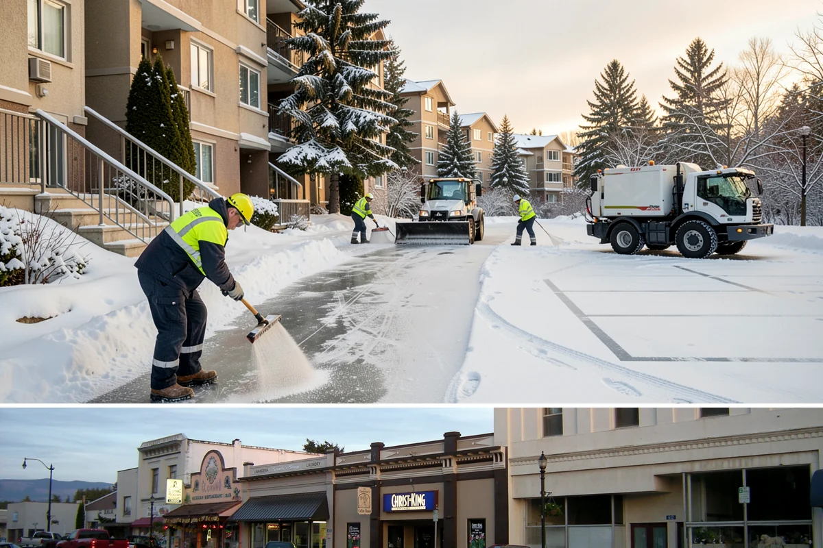 Trail Snow Removal in Burlington, Skagit County, WA - Schedule trail clearing for the duration of any lowland snow event, most often between December and February.