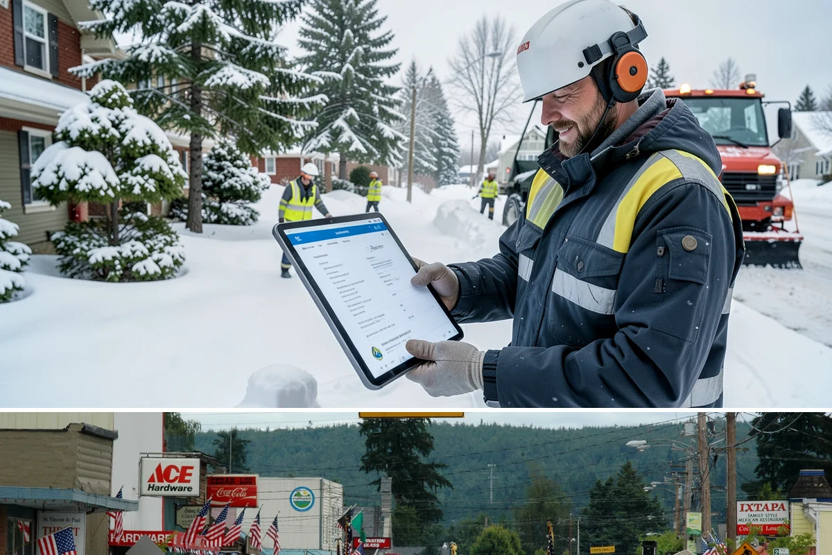 Trail Snow Removal in Carnation, King County, WA - Schedule trail clearing for the duration of any lowland snow event, most often between December and February.