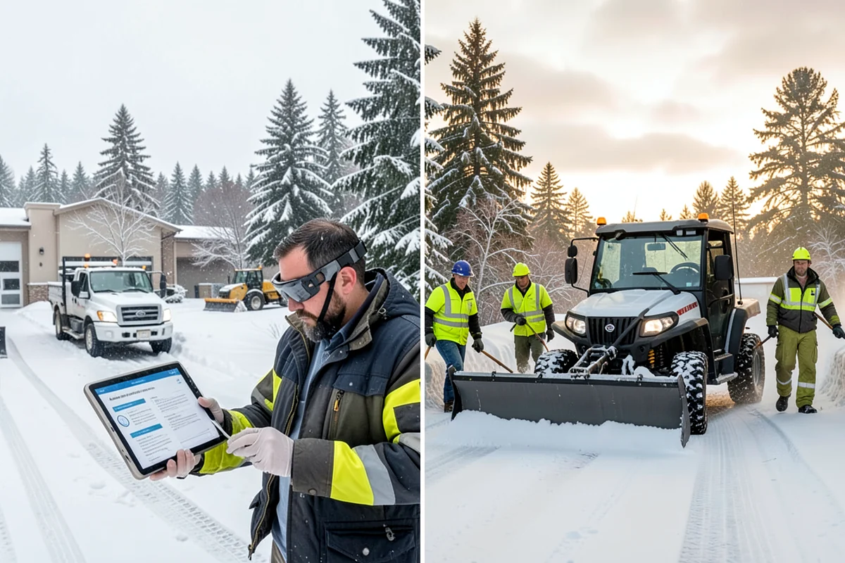 Trail Snow Removal in Clyde Hill, King County, WA - Clear the trail with path-width equipment or hand crews