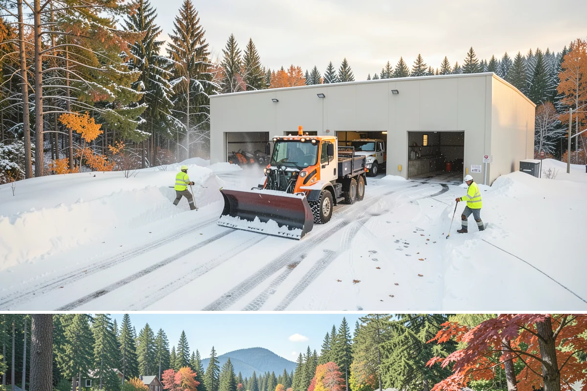 Trail Snow Removal in Covington, King County, WA - Schedule trail clearing for the duration of any lowland snow event, most often between December and February.