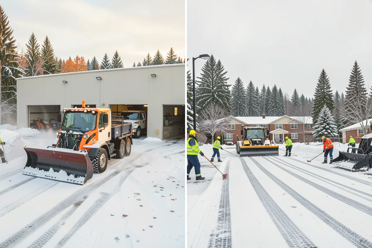 Trail Snow Removal in Eatonville, Pierce County, WA - Clear the trail with path-width equipment or hand crews