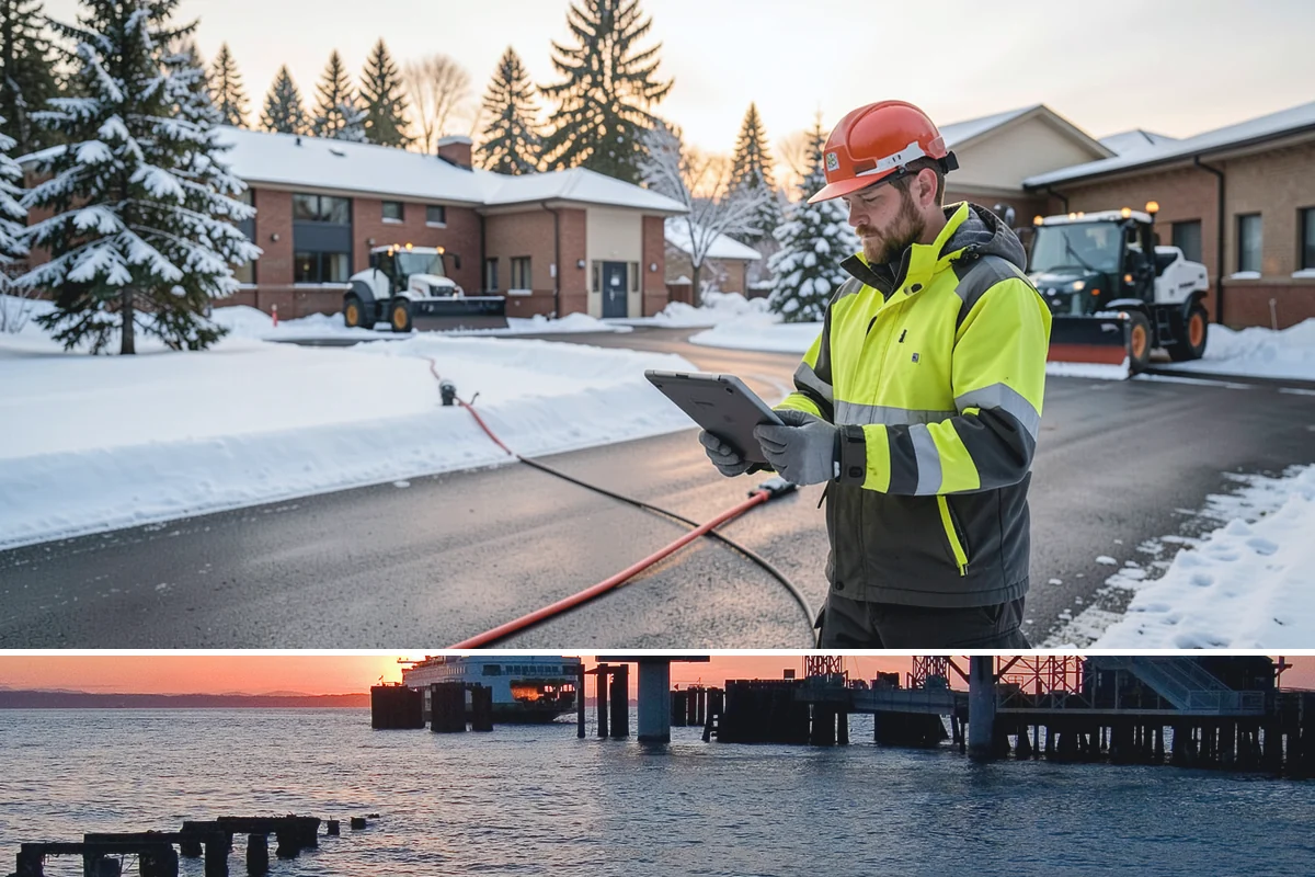 Trail Snow Removal in Edmonds, Snohomish County, WA - Schedule trail clearing for the duration of any lowland snow event, most often between December and February.