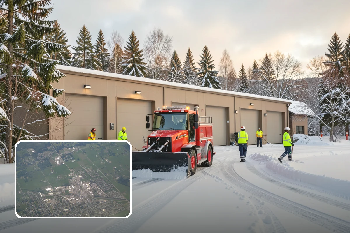 Trail Snow Removal in Enumclaw, King County, WA - Restores safe pedestrian routes through shaded greenbelts