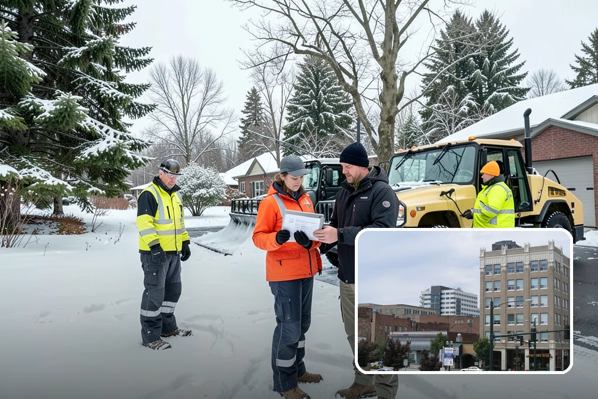 Trail Snow Removal in Everett, Snohomish County, WA - Restores safe pedestrian routes through shaded greenbelts